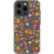Groovy Nostalgia Clear Phone Case iPhone 13 Pro exclusively offered by The Urban Flair