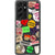 Grunge Aesthetic Stickers Clear Phone Case for your Galaxy S21 Ultra exclusively at The Urban Flair