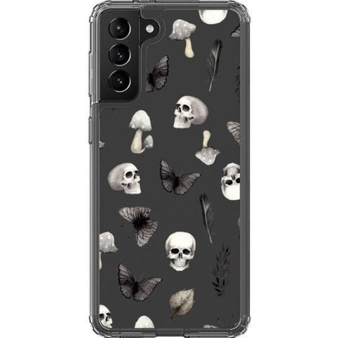 Grunge Mystic Elements Clear Phone Case for your Galaxy S21 Plus exclusively at The Urban Flair