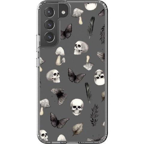 Grunge Mystic Elements Clear Phone Case for your Galaxy S22 Plus exclusively at The Urban Flair