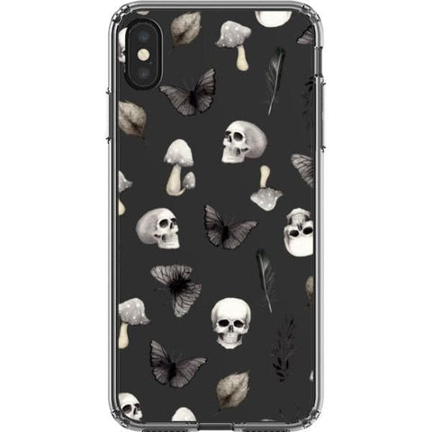 Grunge Mystic Elements Clear Phone Case for your iPhone XS Max exclusively at The Urban Flair