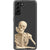 Grunge Skeleton Clear Phone Case for your Galaxy S21 exclusively at The Urban Flair