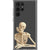 Grunge Skeleton Clear Phone Case for your Galaxy S22 Ultra exclusively at The Urban Flair