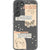 Hope Faith Minimal Collage Clear Phone Case Galaxy S22 Plus exclusively offered by The Urban Flair