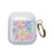 Aesthetic Flower Doodles Clear Airpods Case