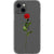 iPhone 13 Mini Isolated Rose Clear Phone Case - The Urban Flair