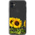 iPhone 11 Isolated Sunflowers Clear Phone Case - The Urban Flair
