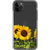 iPhone 11 Pro Isolated Sunflowers Clear Phone Case - The Urban Flair