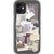 iPhone 12 Mini Lavender Aesthetic Collage Clear Phone Case - The Urban Flair