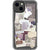 iPhone 13 Lavender Aesthetic Collage Clear Phone Case - The Urban Flair