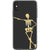 iPhone XR Leaning Skeleton Grunge Clear Phone Case - The Urban Flair