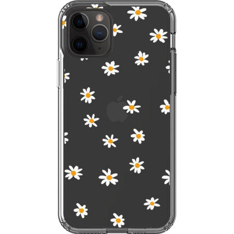 Minimal Daisy Clear Clear Phone Case iPhone 11 Pro exclusively offered by The Urban Flair