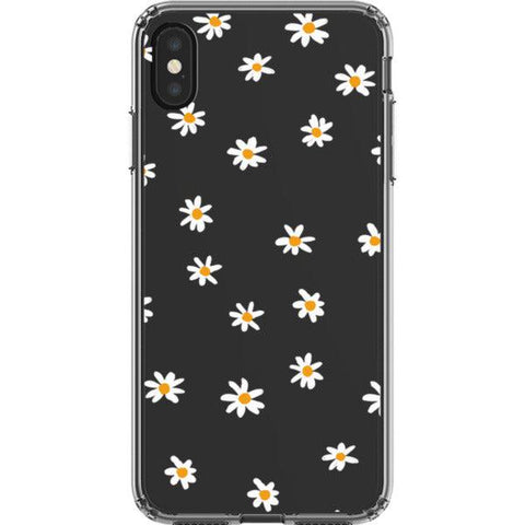 Minimal Daisy Clear Clear Phone Case iPhone XS Max exclusively offered by The Urban Flair