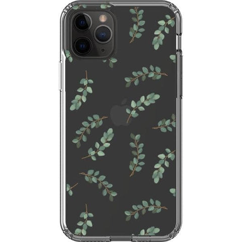 Minimal Eucalyptus Branches Clear Phone Case for your iPhone 11 Pro exclusively at The Urban Flair