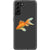 Galaxy S21 Minimal Goldfish Clear Phone Case - The Urban Flair