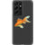Galaxy S21 Ultra Minimal Goldfish Clear Phone Case - The Urban Flair