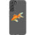 Minimal Goldfish Clear Phone Case Galaxy S22 Plus exclusively offered by The Urban Flair