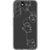 Minimal Line Art Faces Clear Phone Case Galaxy S22 White exclusively offered by The Urban Flair