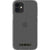 Minimal Moon Phase Clear Phone Case iPhone 12 Mini Black Filled exclusively offered by The Urban Flair
