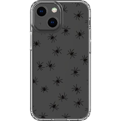 Minimal Spiders Clear Phone Case iPhone 13 Mini exclusively offered by The Urban Flair