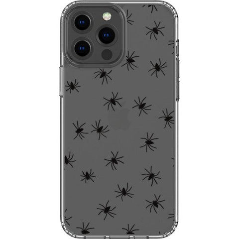 Minimal Spiders Clear Phone Case iPhone 13 Pro Max exclusively offered by The Urban Flair