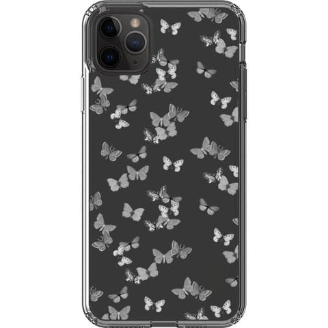 iPhone 11 Pro Max Minimalist Butterfly Clear Phone Case - The Urban Flair