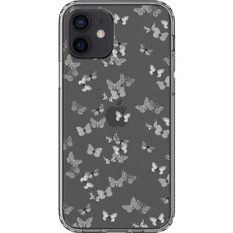 iPhone 12 Minimalist Butterfly Clear Phone Case - The Urban Flair