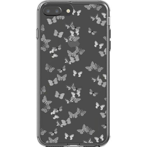 iPhone 7 Plus/8 Plus Minimalist Butterfly Clear Phone Case - The Urban Flair
