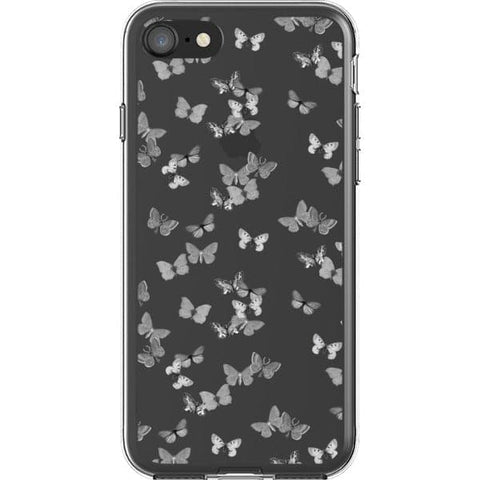 iPhone 7/8/SE 2020 Minimalist Butterfly Clear Phone Case - The Urban Flair