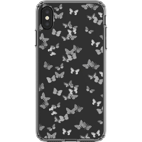 iPhone XR Minimalist Butterfly Clear Phone Case - The Urban Flair