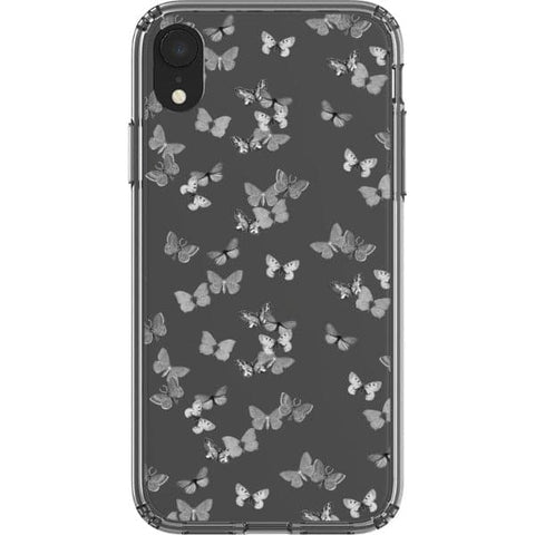 iPhone XS Max Minimalist Butterfly Clear Phone Case - The Urban Flair