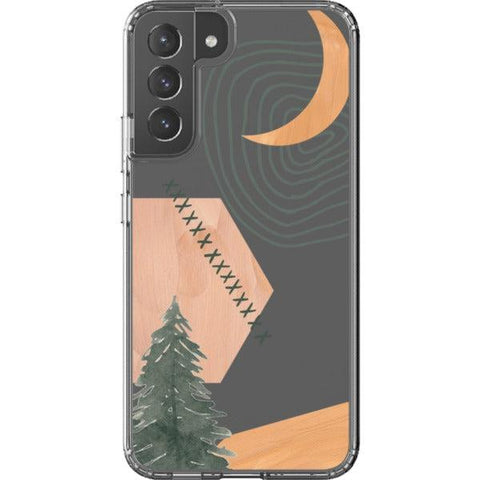 Modern Abstract Nature Collage Clear Phone Case for your Galaxy S22 Plus exclusively at The Urban Flair