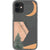 Modern Abstract Nature Collage Clear Phone Case for your iPhone 12 Mini exclusively at The Urban Flair