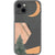 Modern Abstract Nature Collage Clear Phone Case for your iPhone 13 exclusively at The Urban Flair
