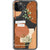 iPhone 11 Pro Max Modern Abstract Terracotta Collage Clear Phone Case - The Urban Flair