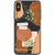 iPhone XS Max Modern Abstract Terracotta Collage Clear Phone Case - The Urban Flair