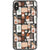 iPhone XS Max Modern Bohemian Tile Clear Phone Case - The Urban Flair