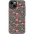Modern Boho Flourish Clear Phone Case iPhone 13 exclusively offered by The Urban Flair