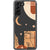 Modern Moon Line Art Collage Clear Phone Case for your Galaxy S21 Plus exclusively at The Urban Flair