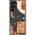 Modern Moon Line Art Collage Clear Phone Case for your Galaxy S22 Ultra exclusively at The Urban Flair