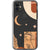 Modern Moon Line Art Collage Clear Phone Case for your iPhone 11 exclusively at The Urban Flair