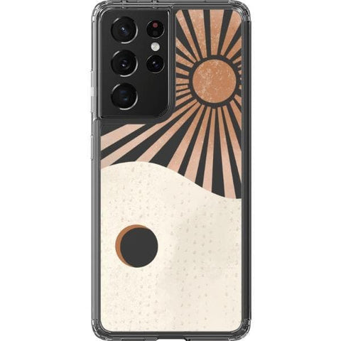 Galaxy S21 Ultra #3 Modern Nude Abstract Designs Clear Phone Cases - The Urban Flair