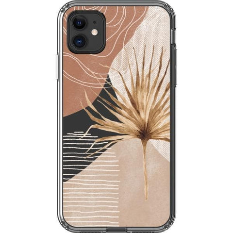 iPhone 11 #2 Modern Nude Abstract Designs Clear Phone Cases - The Urban Flair