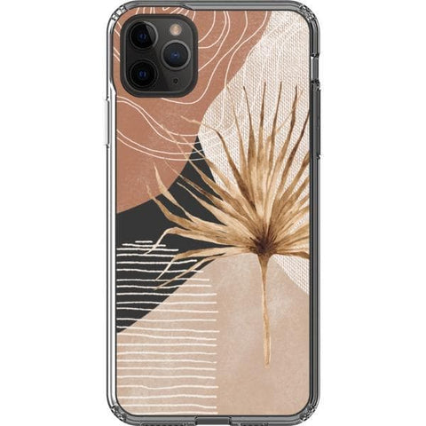 iPhone 11 Pro Max #2 Modern Nude Abstract Designs Clear Phone Cases - The Urban Flair