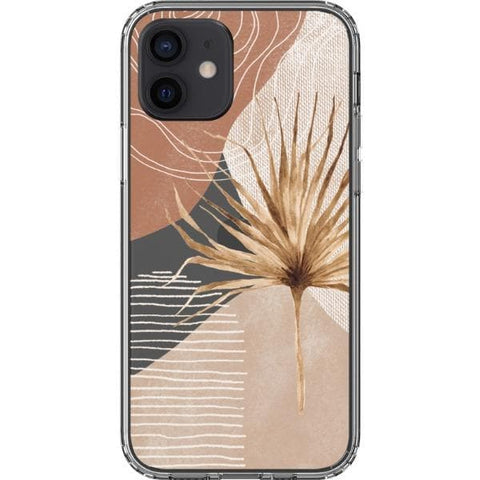 iPhone 12 #2 Modern Nude Abstract Designs Clear Phone Cases - The Urban Flair