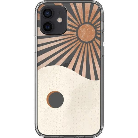 iPhone 12 #3 Modern Nude Abstract Designs Clear Phone Cases - The Urban Flair