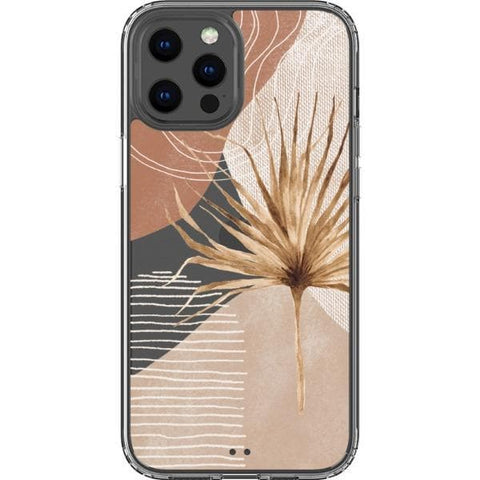 iPhone 12 Pro Max #2 Modern Nude Abstract Designs Clear Phone Cases - The Urban Flair