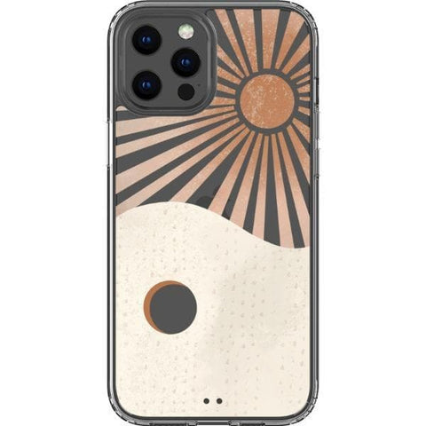 iPhone 12 Pro Max #3 Modern Nude Abstract Designs Clear Phone Cases - The Urban Flair