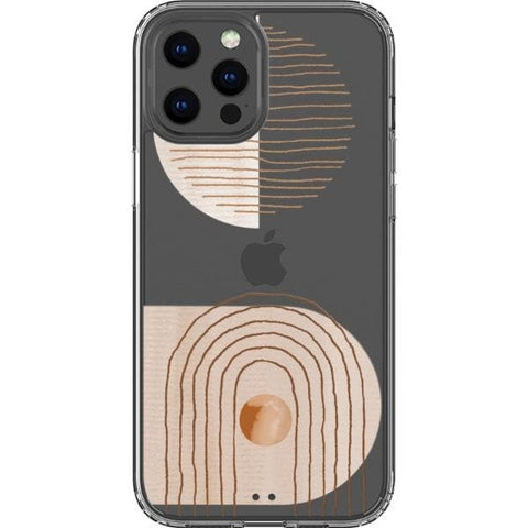 iPhone 13 Pro Max #1 Modern Nude Abstract Designs Clear Phone Cases - The Urban Flair