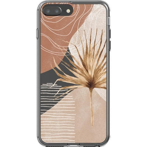 iPhone 7 Plus/8 Plus #2 Modern Nude Abstract Designs Clear Phone Cases - The Urban Flair